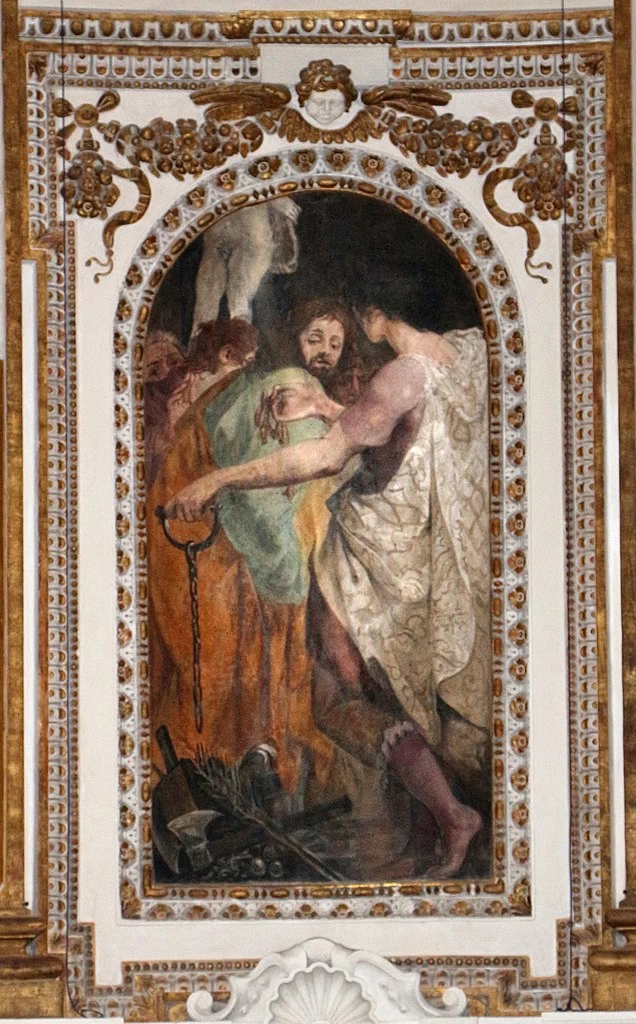 Giovanni Mannozzi - 239, Santi Quattro Coronati, Roma, storie dei martiri di pannonia 5